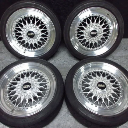 JDM Rare Size BBS RS 17MR2 for Altezza Noah Voxy Estima Camry Carina M No Tires