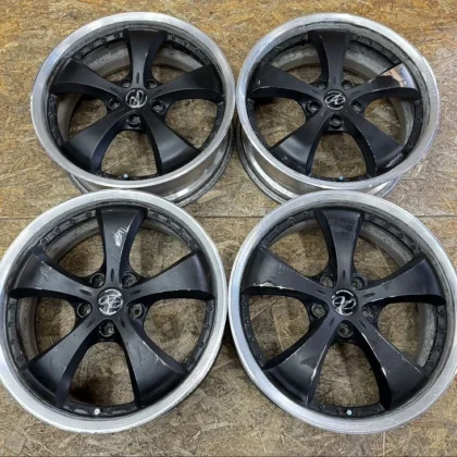 JDM Rare RAYS A/X Arthur Exchange 198J+48 PCD114.3 5-hole 5H crown whe No Tires