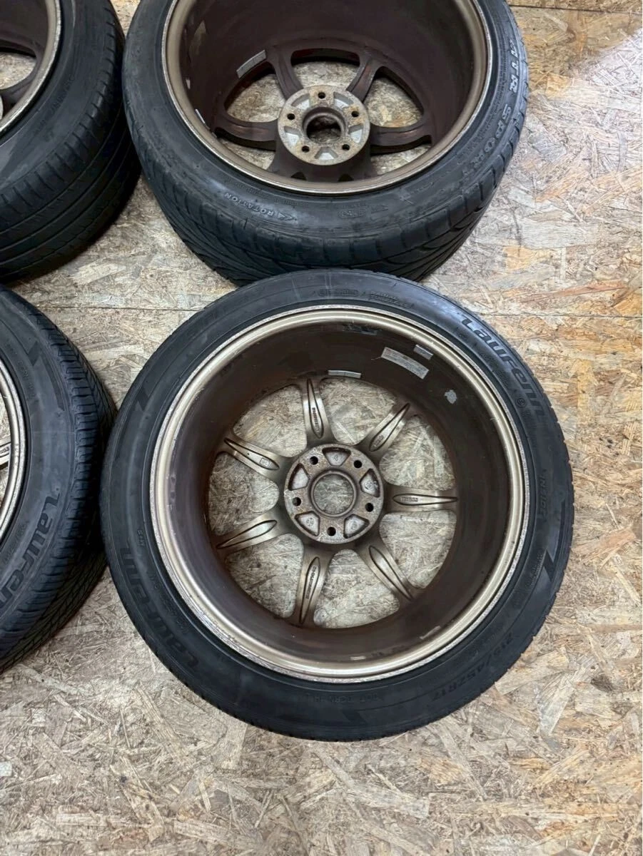 JDM Rare Weds Sport SA-90 178J+35 9J+35 PCD114.3 5-hole 5H Wedssports No Tires - Image 10