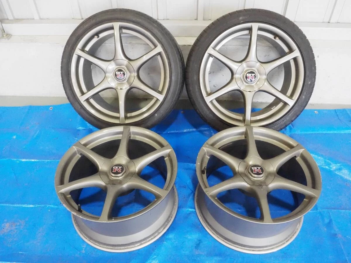 JDM BNR34 genuine wheels R34 GTR No Tires
