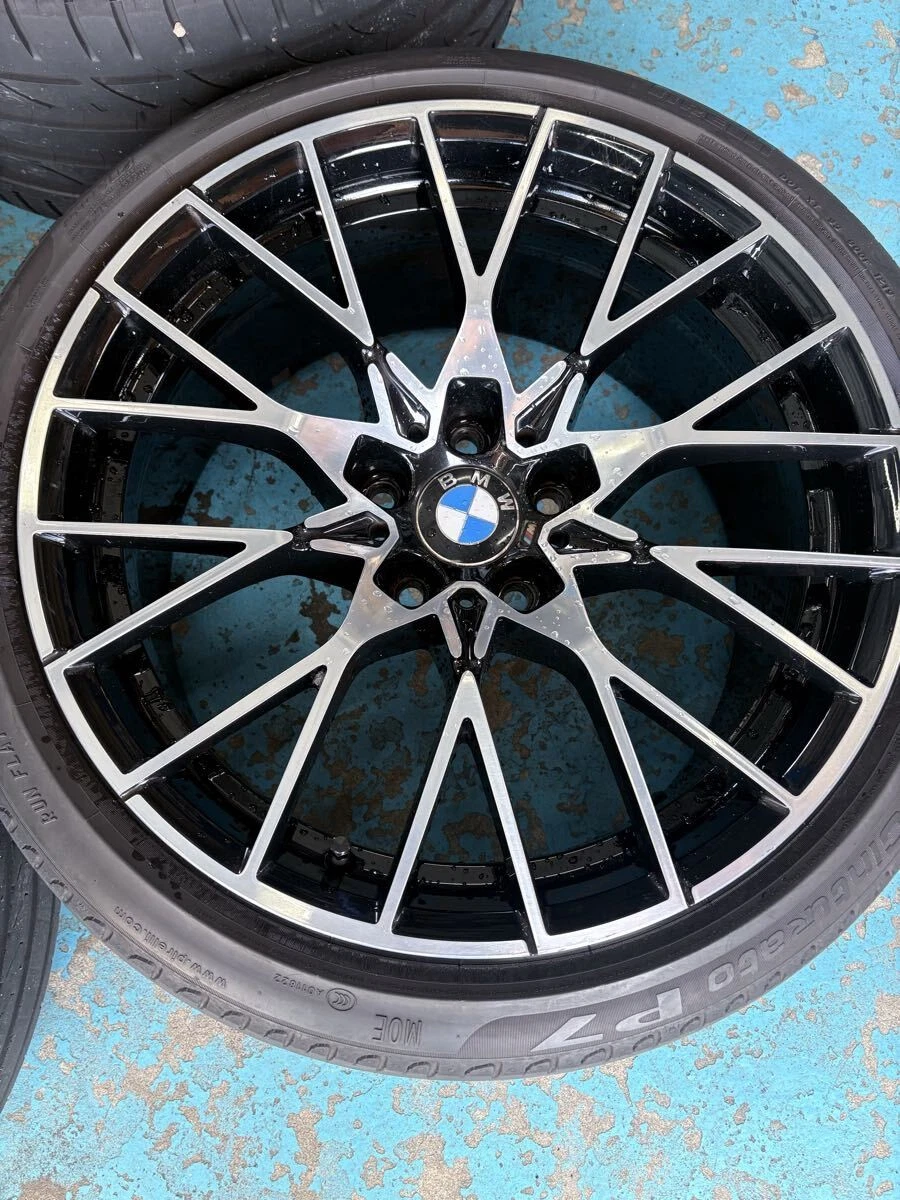 JDM BMW M2 Competition with genuine R19 5-lug PCD120 tires 19-inch 9J+ No Tires - Image 3