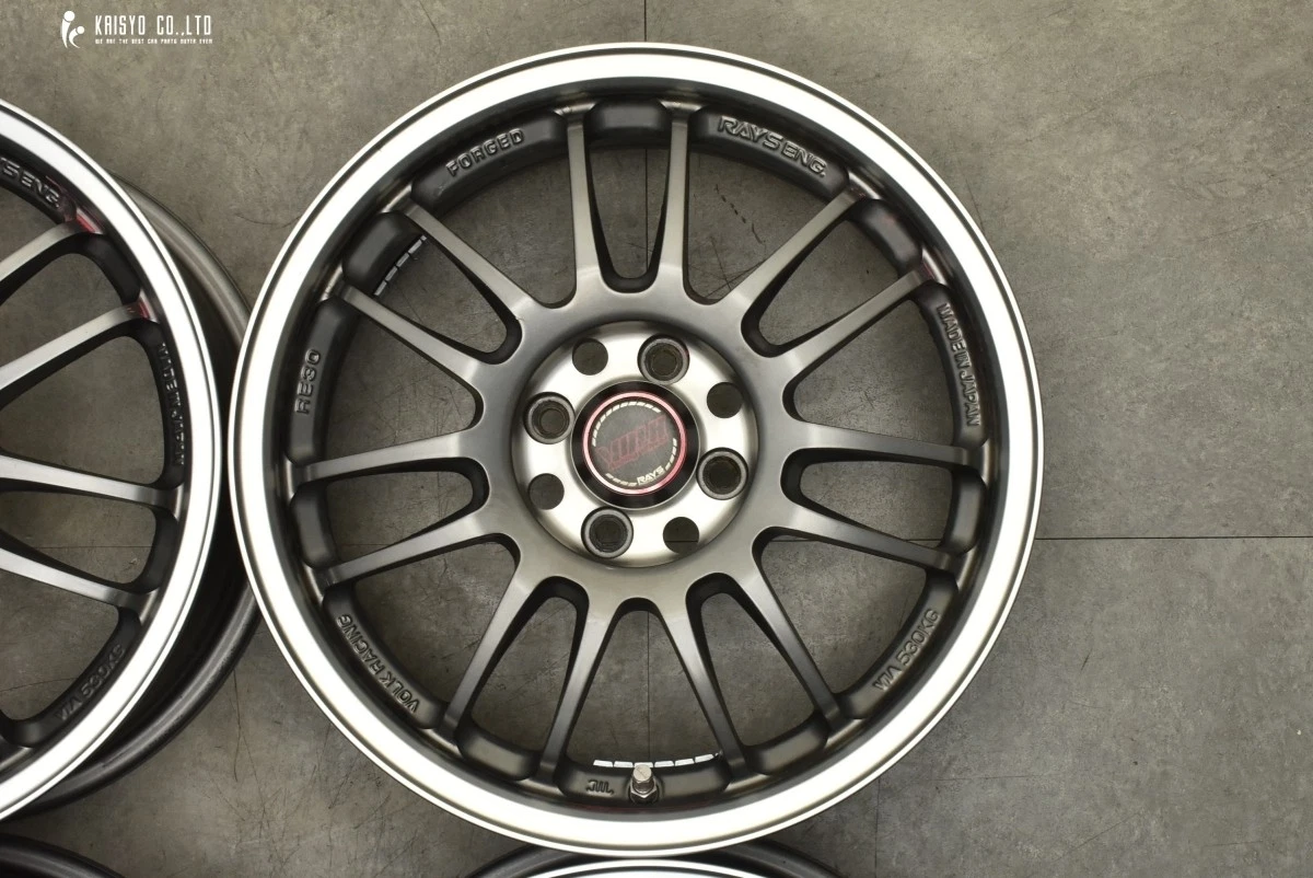 JDM Forged RAYS Volk Racing RE30 CS Club Sports 16-inch 6.5JJ +48 PCD1 No Tires - Image 6