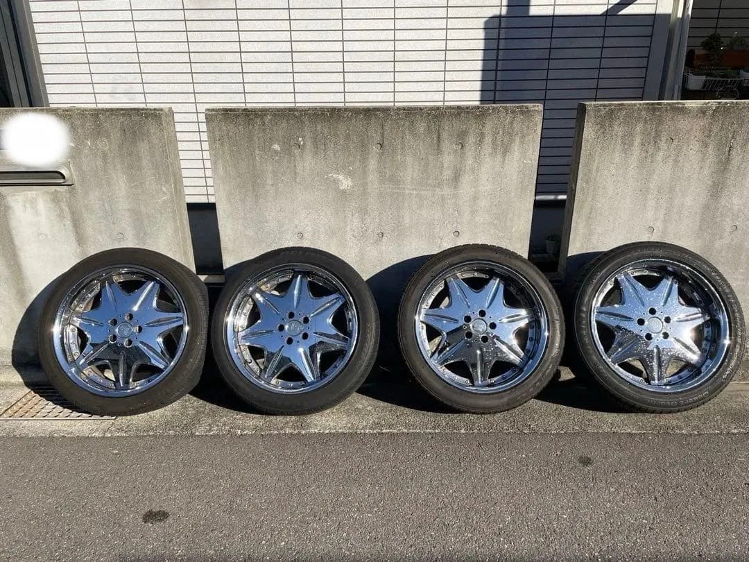 JDM ok 20work Black 5 spoke No Tires