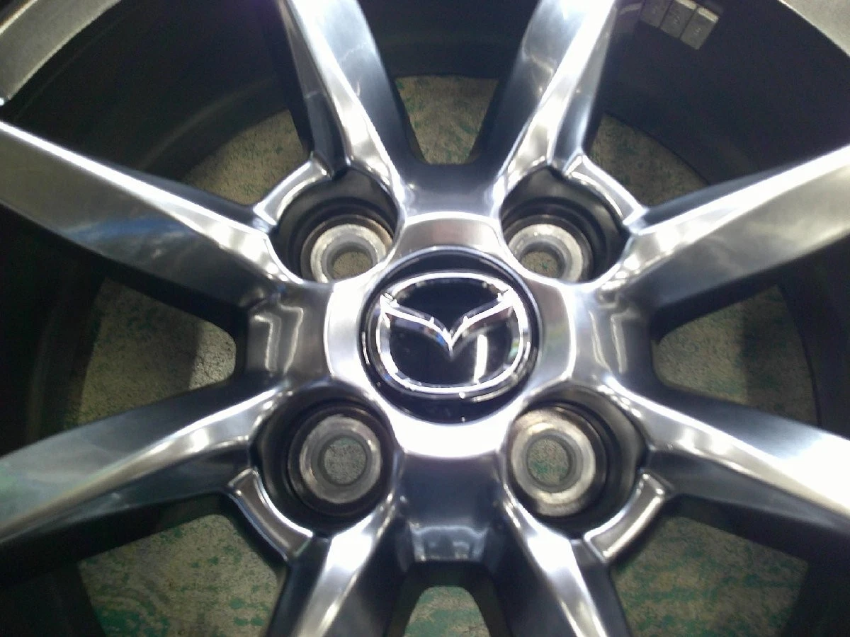 JDM Genuine Mazda Roadster RF pre-facelift 17x7.0J +45 PCD100 4H Repai No Tires - Image 3