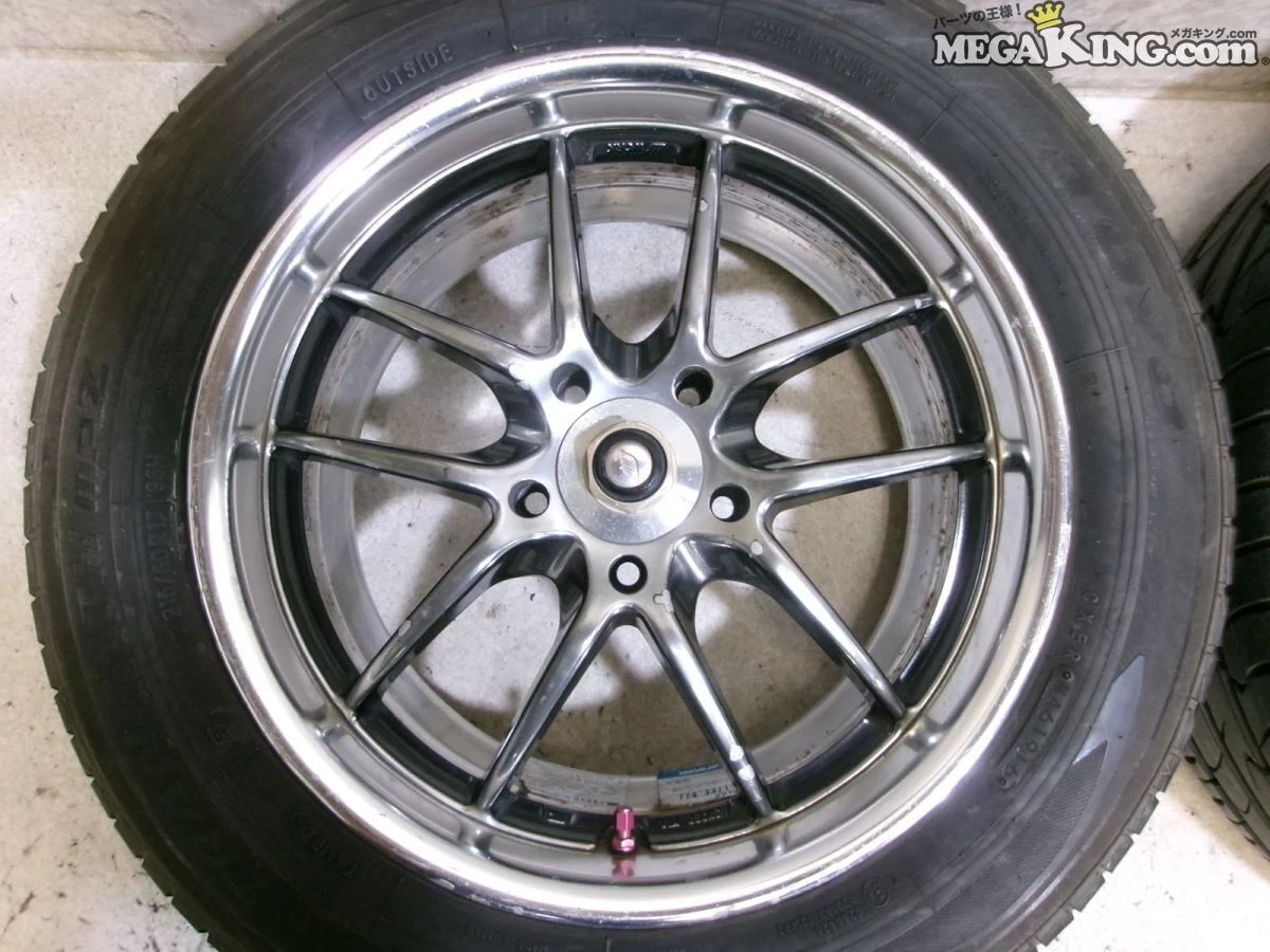 JDM WORK Meister S2R 17-inch wheels 7J+48 8J+55 5x114.3 bolt pattern w No Tires - Image 2