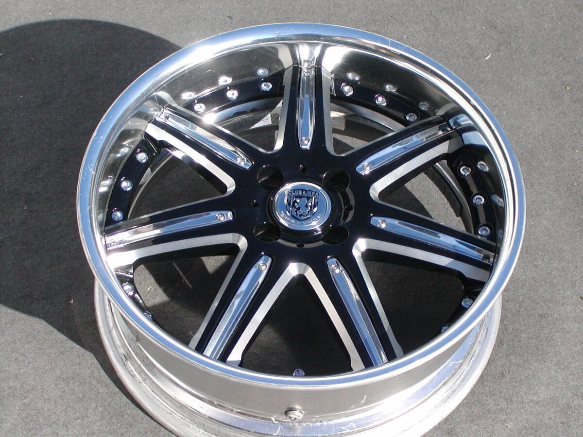 JDM Deep rims for Club Linea L612 PCD100 6.5J +38 +25 offset 100-4H fo No Tires - Image 3