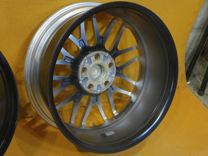 JDM Set of 4 Weds Delmore LC.S Wheels with Toyota Flat Seat Nuts 198J+ No Tires - Image 7