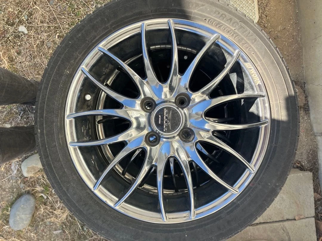 JDM WORK 15 tire and wheel set No Tires