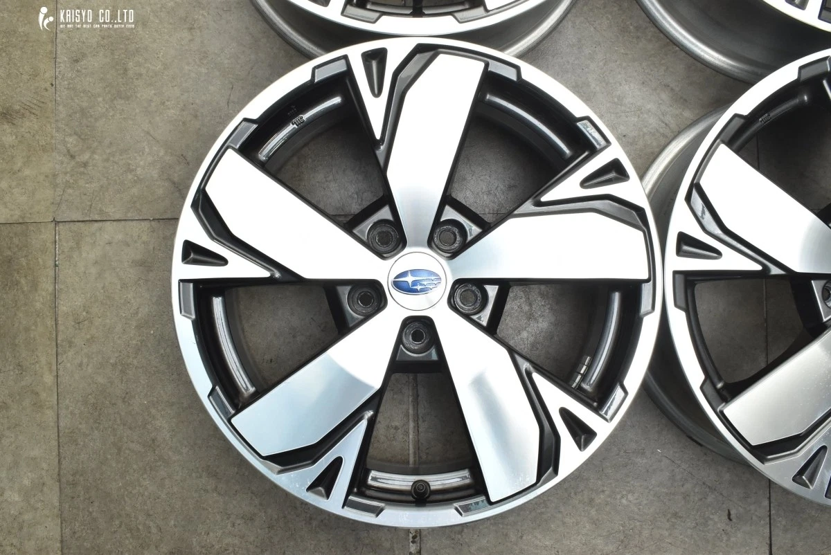 JDM Subaru SK series Forester Advance genuine 18-inch 7J +48 PCD114.3 No Tires - Image 3