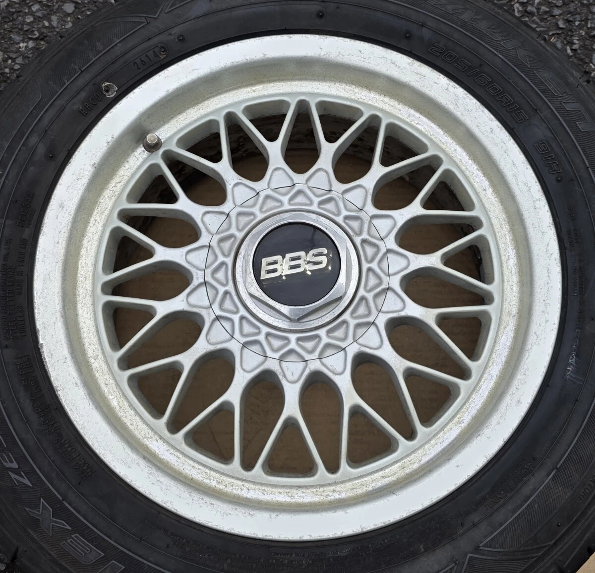 JDM BBS RG039 GERMANY 156.5Jx15 +36 114.3/4H Cappuccino Silvia 180SX A No Tires - Image 3