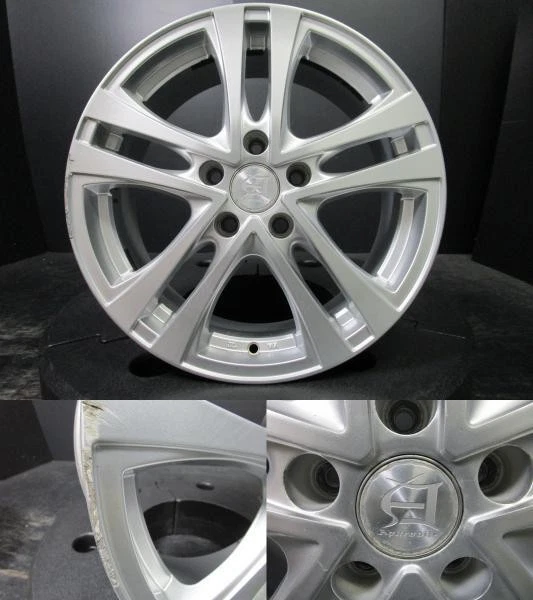 JDM Aphrodite WX 7J-17+48 114.3 silver wheels with Goodyear IceNavi 7 No Tires - Image 4