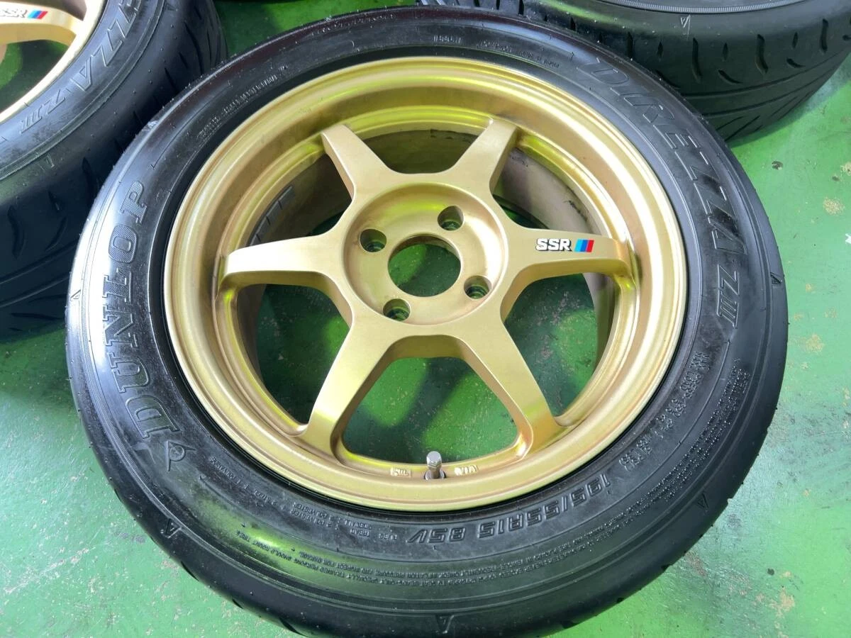 JDM DEEPSRACING SSR Speedster 15-inch Aluminum 6.5J +38 PCD100 with DI No Tires - Image 4