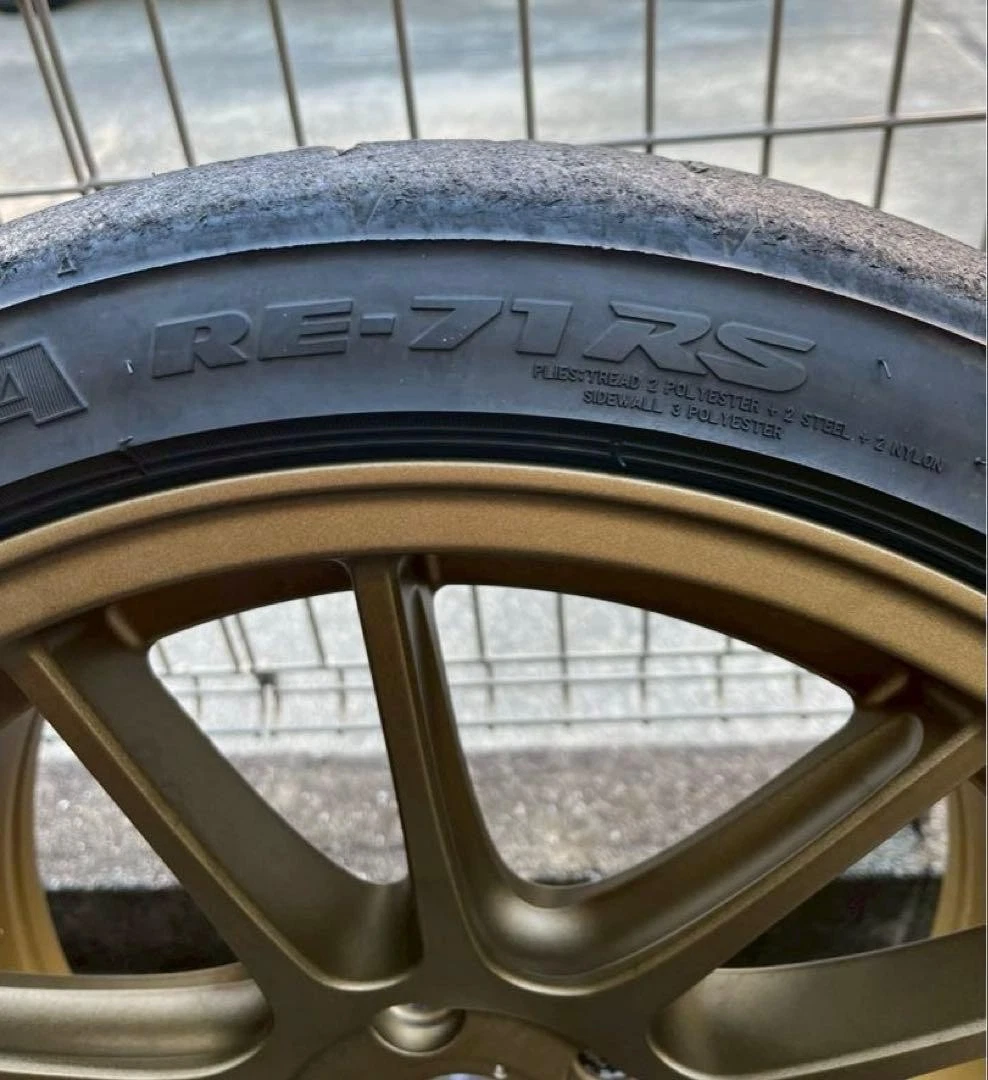 JDM GTC01RR 10J RE-71RS 265-35-18 Used GTRSize No Tires - Image 9
