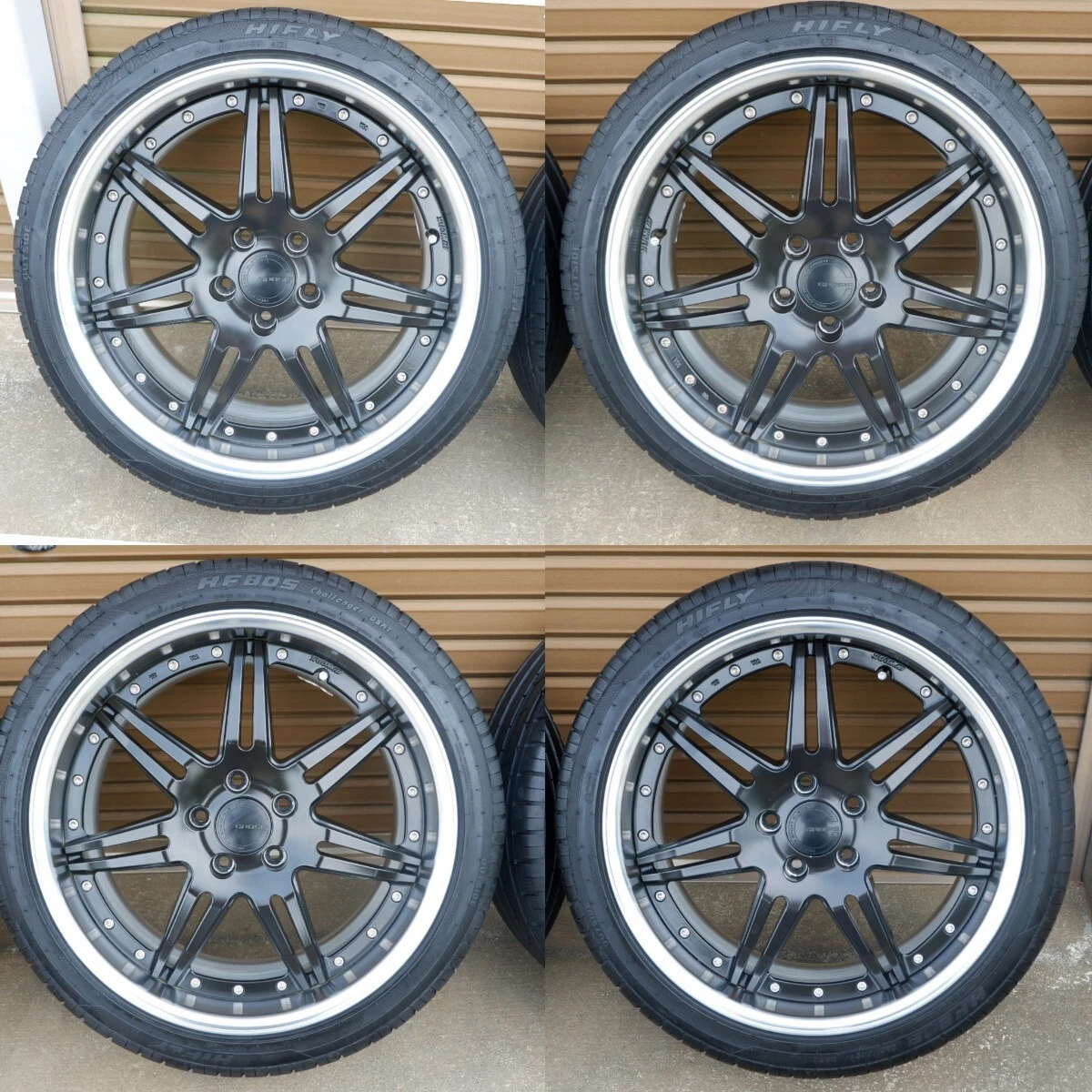 JDM Deep-rim WORK GNOSIS GS5 wheels 198.0J +48 offset 8.5J +43 offset No Tires - Image 2
