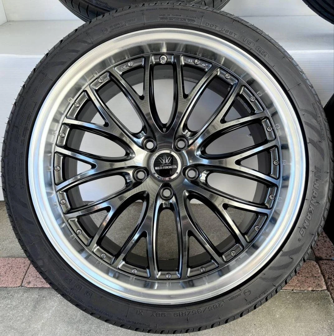 JDM 632 Roxani Multi Forchetta MS3crown 19 Mesh No Tires - Image 4