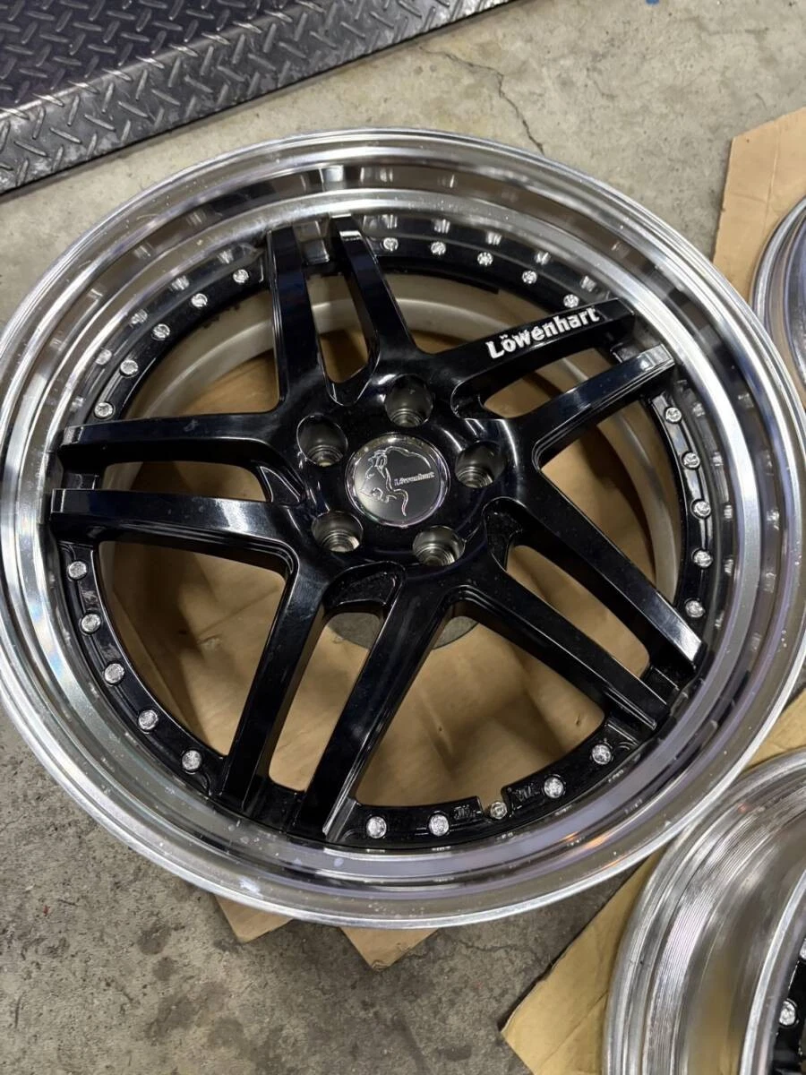 JDM Average Stepped rim Deep rim Lowenhart Campbell SV 20 inch 1 No Tires - Image 4