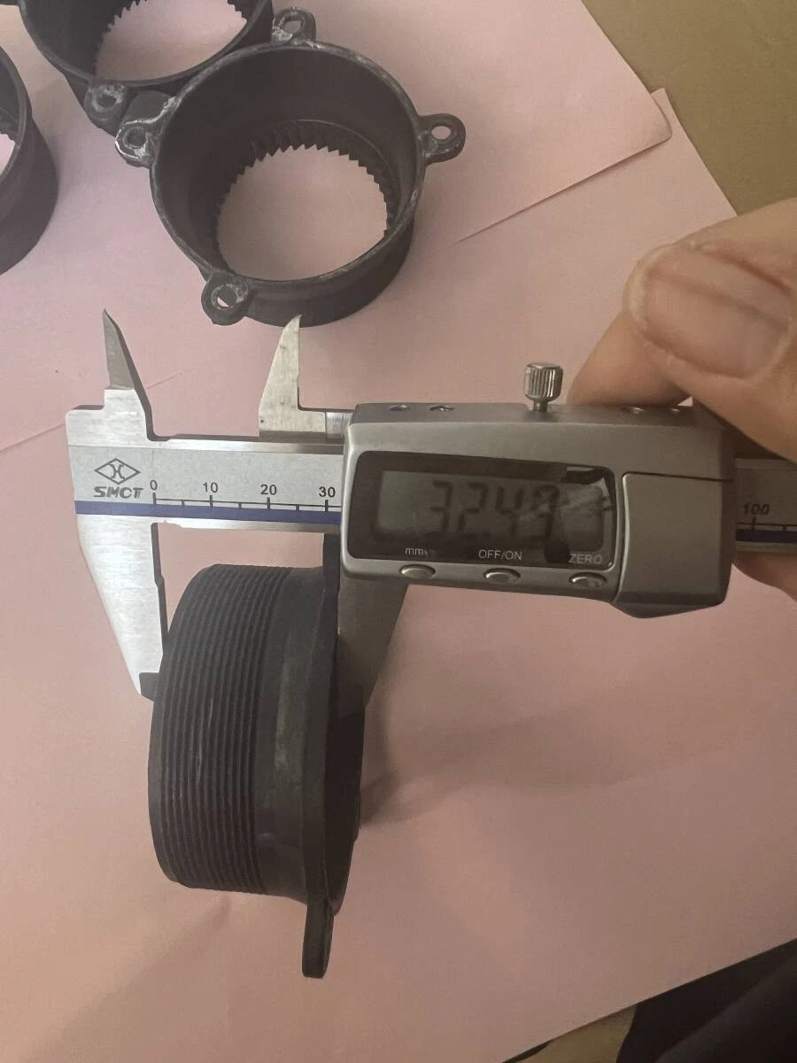 JDM C55-4Manufacturer's Clear Base Wheel Center Caps 4 pieces No Tires - Image 9