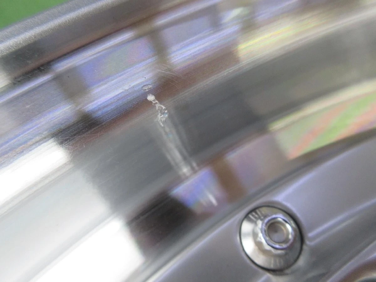 JDM BBS LM 8.5J-20 5H114.3 +43 Diamond silver BBS nut 60mm hub ring in No Tires - Image 7