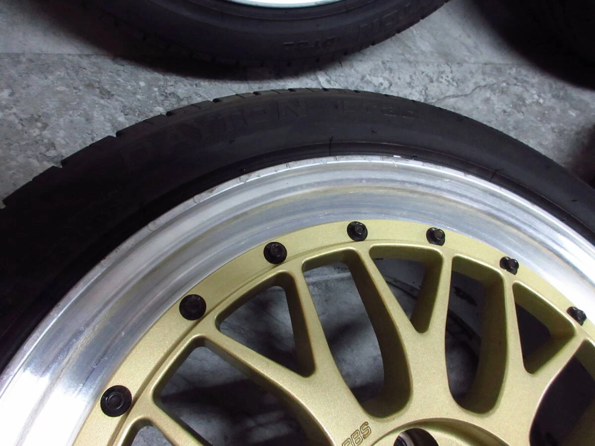 JDM Extremely rare BBS LM 17 Alfa Romeo 147 156 GT GTV Spider Brera AS No Tires - Image 7