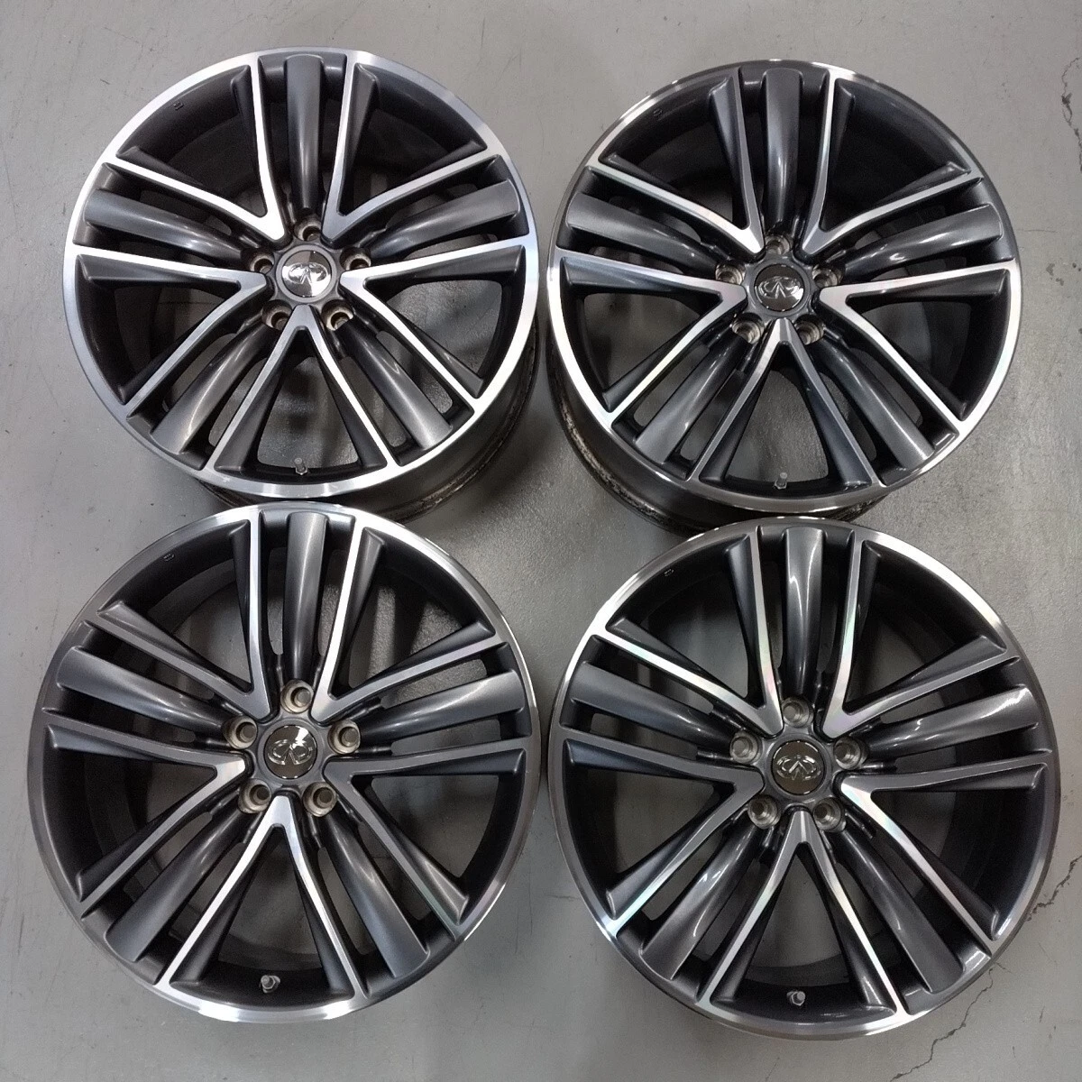 JDM Winter Set NISSAN Nissan V37 Skyline type SP Genuine 8.5J +50 1 No Tires - Image 2