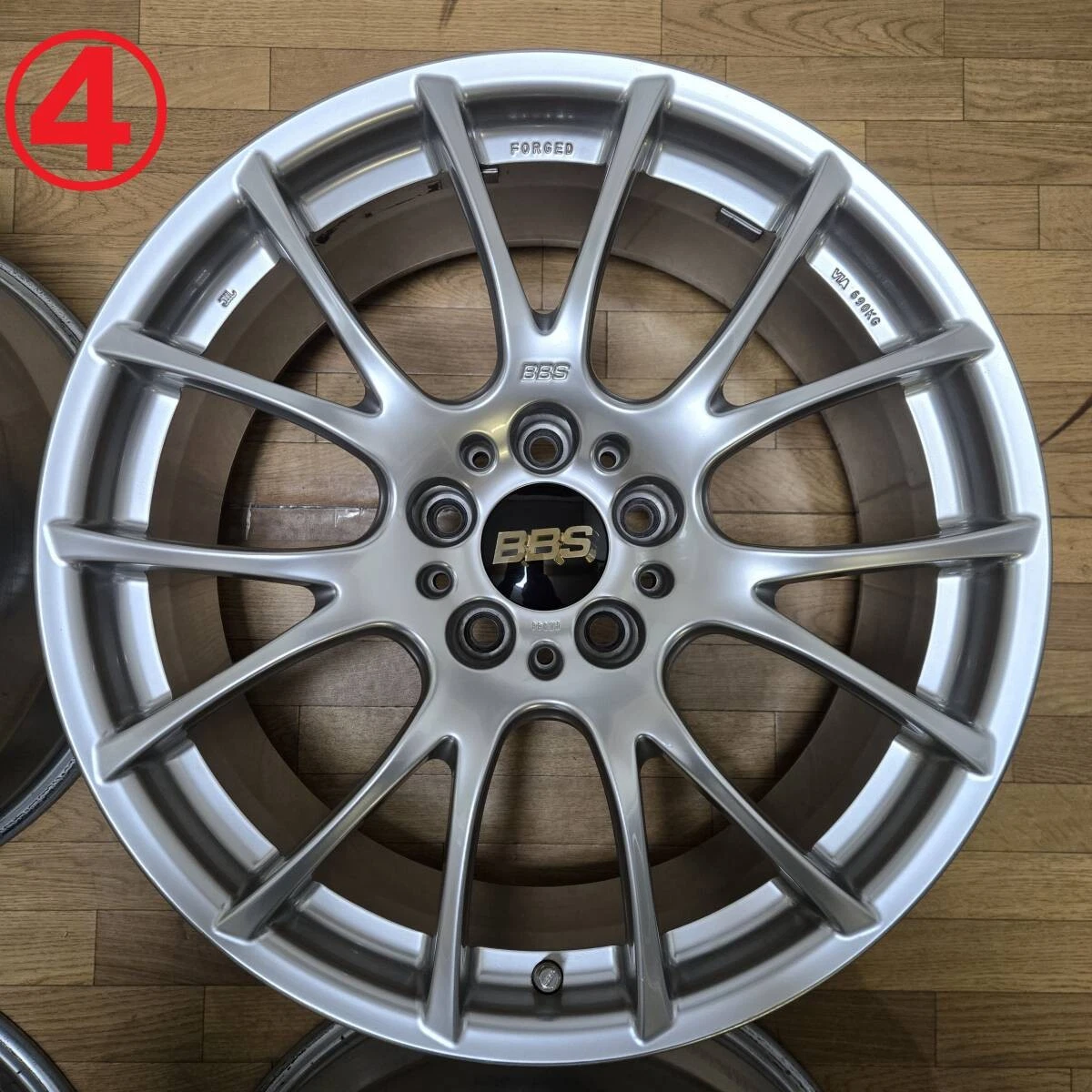 JDM Super 198.5J +32 PCD120 BBS RE-V RE044 forging PFS Φ60mm lexus LS6 No Tires - Image 5