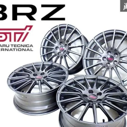 JDM Subaru Genuine OP STi ENKEI ZC6 BRZ 177J +48 PCD100 5H 5-lug whee No Tires