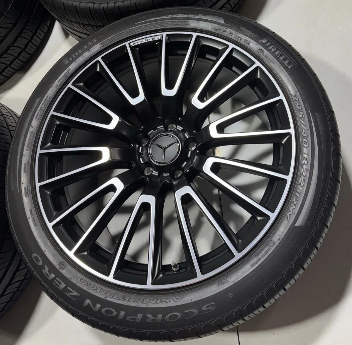 JDM New AMG Genuine Mercedes-Benz G65 W465 224Book Set: Pirelli 295/40 No Tires - Image 2