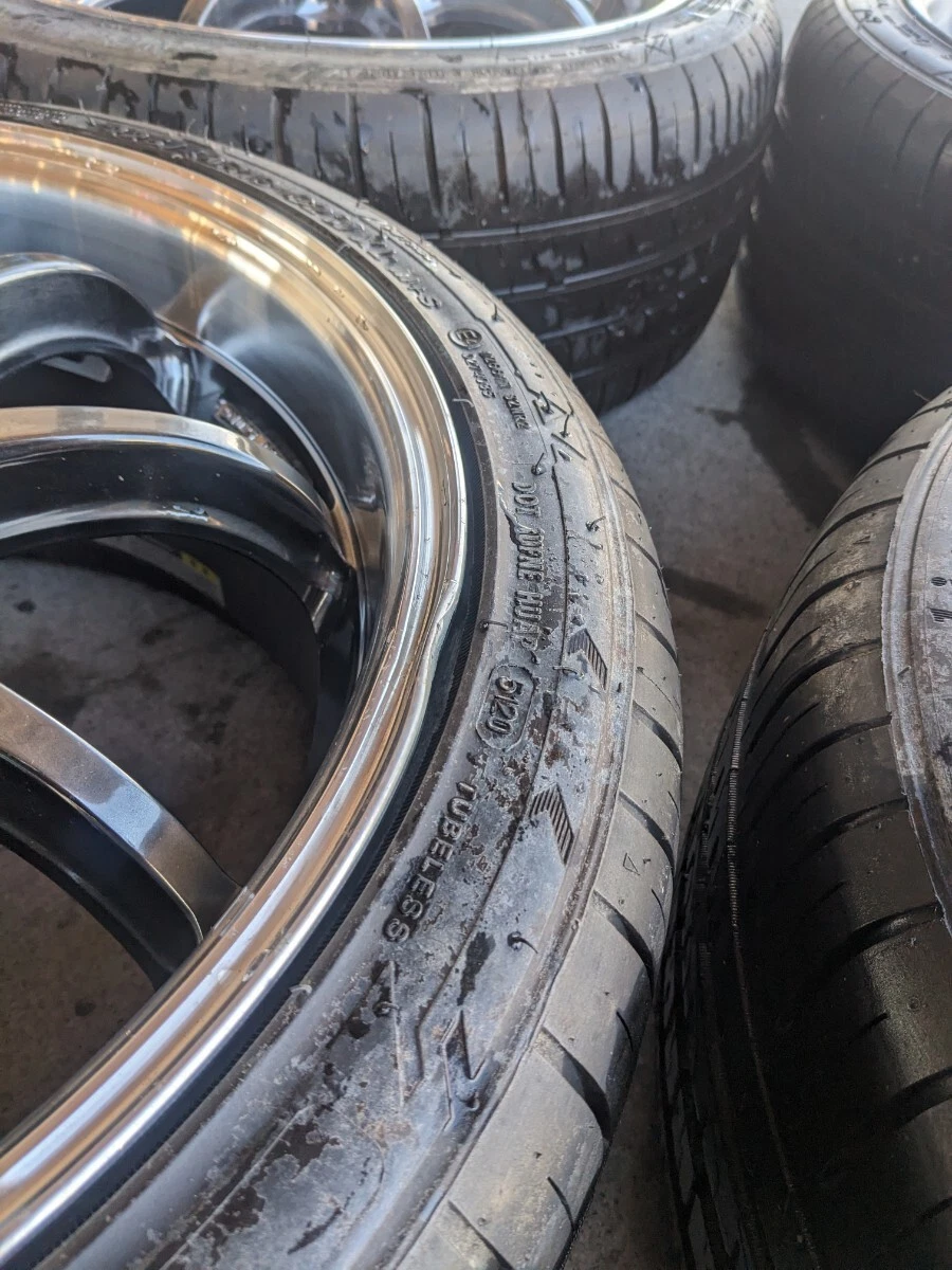 JDM WORK EMOTION D9R 4-Piece Set for BMW 18-inch 8.5J PCD120 5H 5-Lug No Tires - Image 3