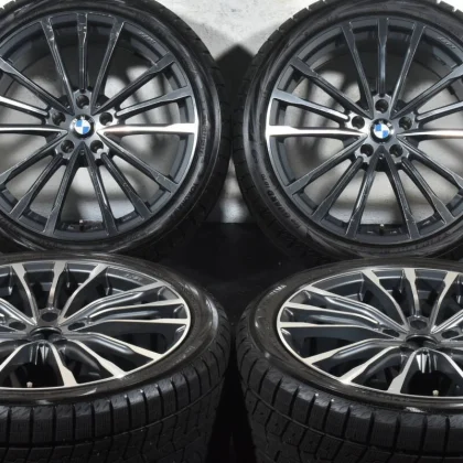 JDM MAK BAVIERA FF 19-inch wheelsPCD112 9.5J +20Yokohama IceGuard IG70 No Tires