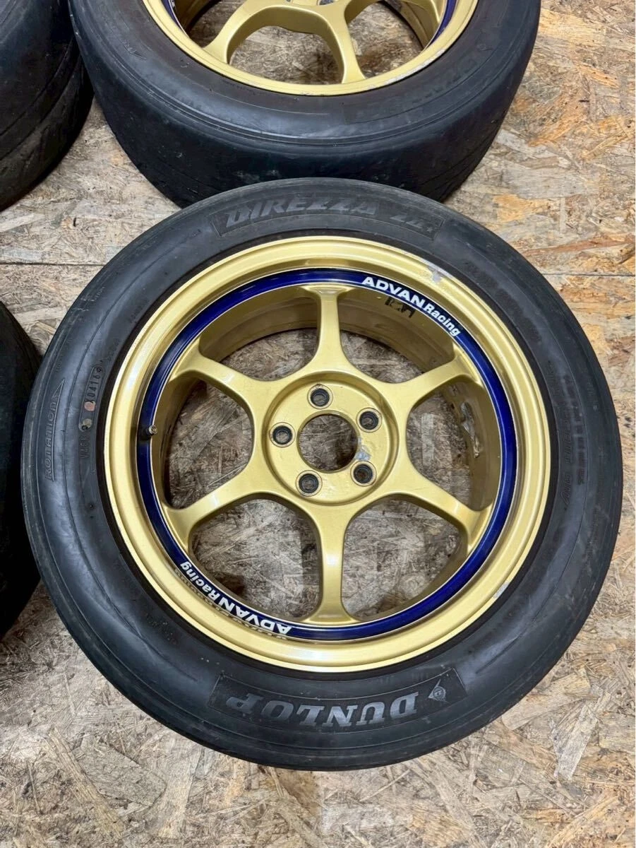 JDM Rare ADVAN RG 167J+47 PCD100 5-lug 5H Discontinued for ZN6 86 BRZ No Tires - Image 5
