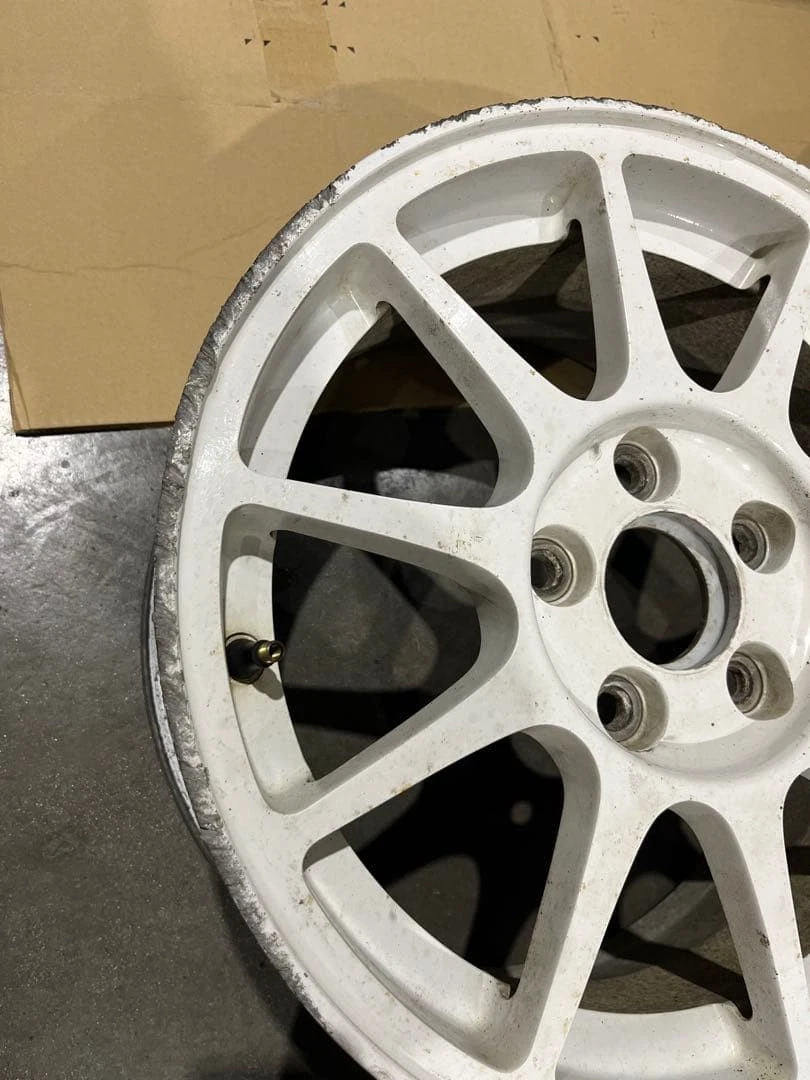 JDM DC2 Integra Type R genuine wheels 98 spec No Tires - Image 6