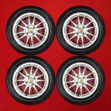 JDM Set of 4 Bridgestone BS BriZack VRX 185/55R15 82Q 6W-Spoke 5.5J +4 No Tires