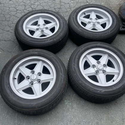 JDM 15-inch 114.3 7J 14 USDM Manufacturer Not Clear Starfish Wheels Ol No Tires