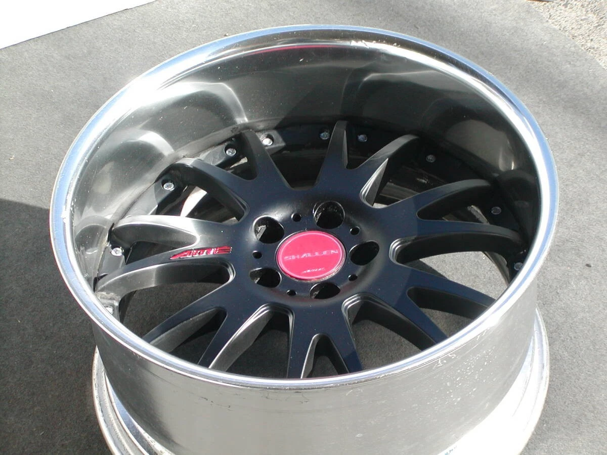 JDM AME Sharen MX Extra Deep Rim 9J +18 10J -9 114.3-5H Crown Mark X J No Tires - Image 3