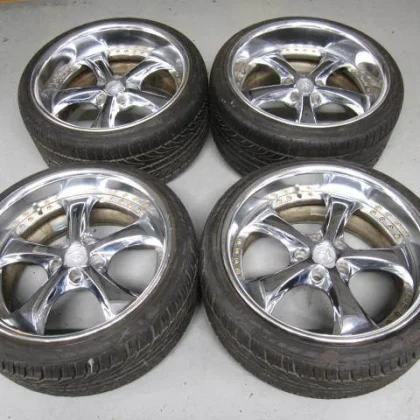 JDM Size: Deep rim WORK VS-KF plated 9.5J+19 11J+26 PCD114.3 5-hole 19 No Tires