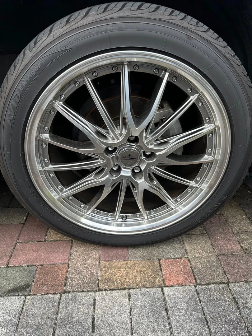 JDM Dolfrenhuber 20-inch wheels and tires for Toyota Harrier and Alpha No Tires