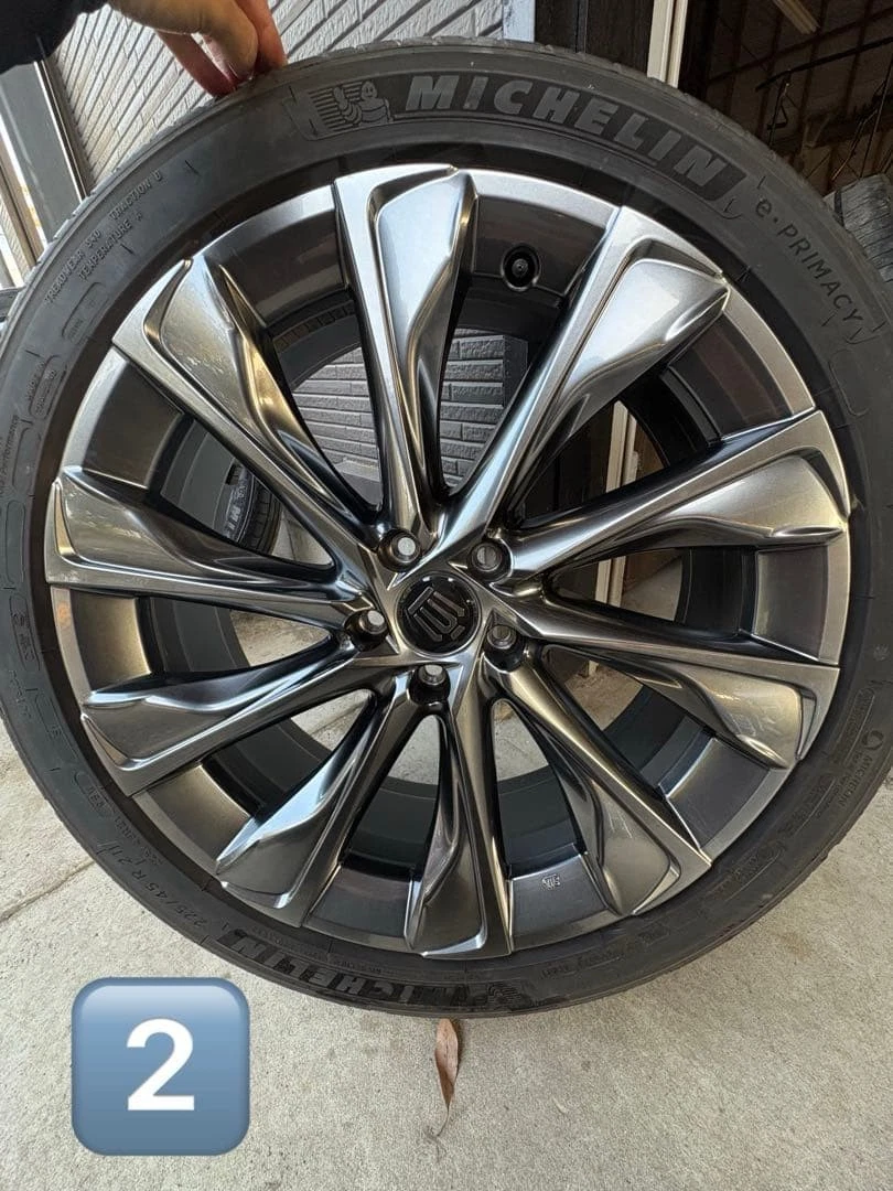 JDM crownBlack Suobar wheels 21 inch No Tires - Image 5