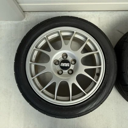 JDM BBS Celisor30 late model OEM option RG393 18x7.5 JJ Dunlop DIREZZA No Tires
