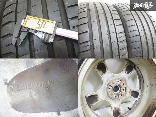 JDM Genuine BMW MINI 5-Star Pace Spoke R110 177J +48 4-lug PCD100 whee No Tires - Image 9