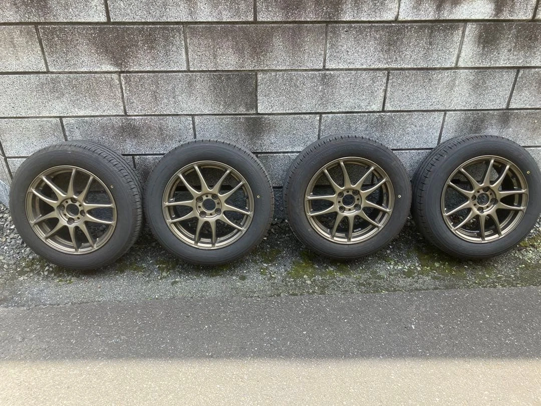 JDM WORK workemotion CR Kiwami 15-inch Ashed Titanium Wheel Set No Tires