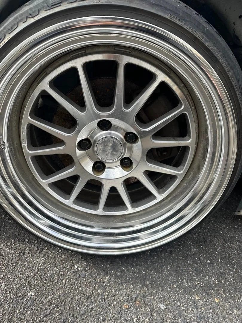 JDM Work Seeker 18 Rare Size 10j Deep Rim 4-Book Set No Tires