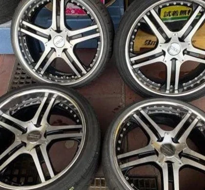 JDM 20 inch Very high mountain Rare model Ribar side wheel tire 4 book No Tires