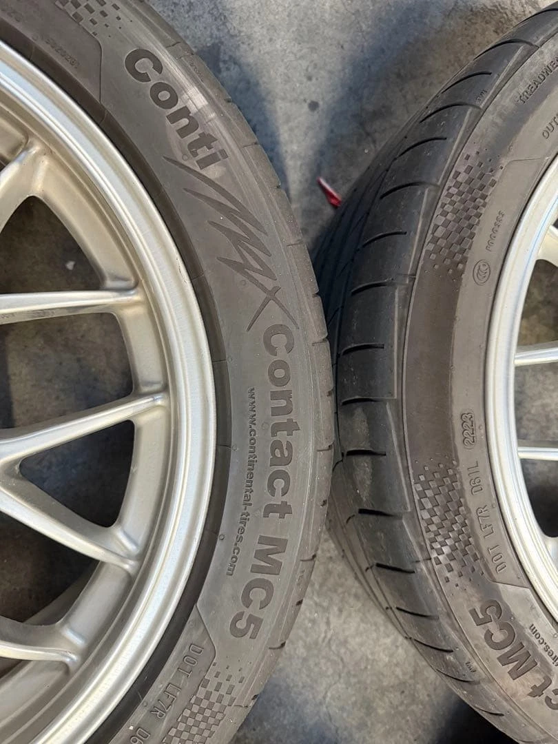 JDM BBS RG-R 17 Wheel Set with Tires No Tires - Image 6