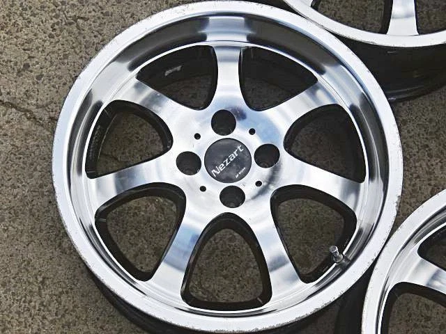 JDM Rare USDM deep rims WORK Nezart work 16-inch 7J +38 PCD100 Cup JD No Tires - Image 9