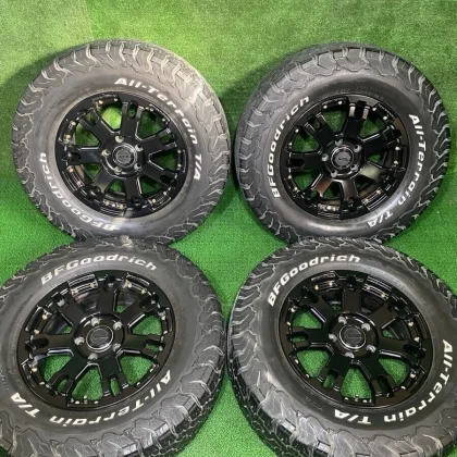 JDM RAYZ Rays DAYTONA FDX F7 BFGoodrich 265/70 R17 17x7J/40/5H/PCD127 No Tires