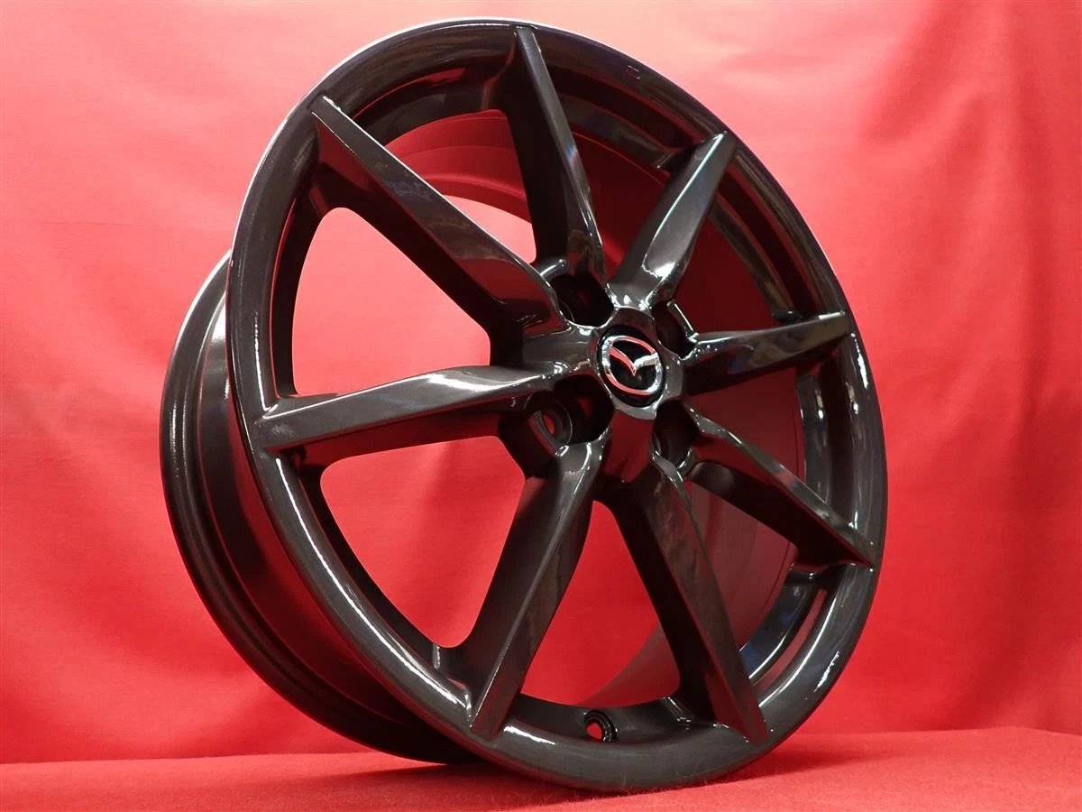 JDM MAZDA Roadster ND5RC Genuine Used Wheels 4Book 7J 17PCD100 4 Holes No Tires - Image 2