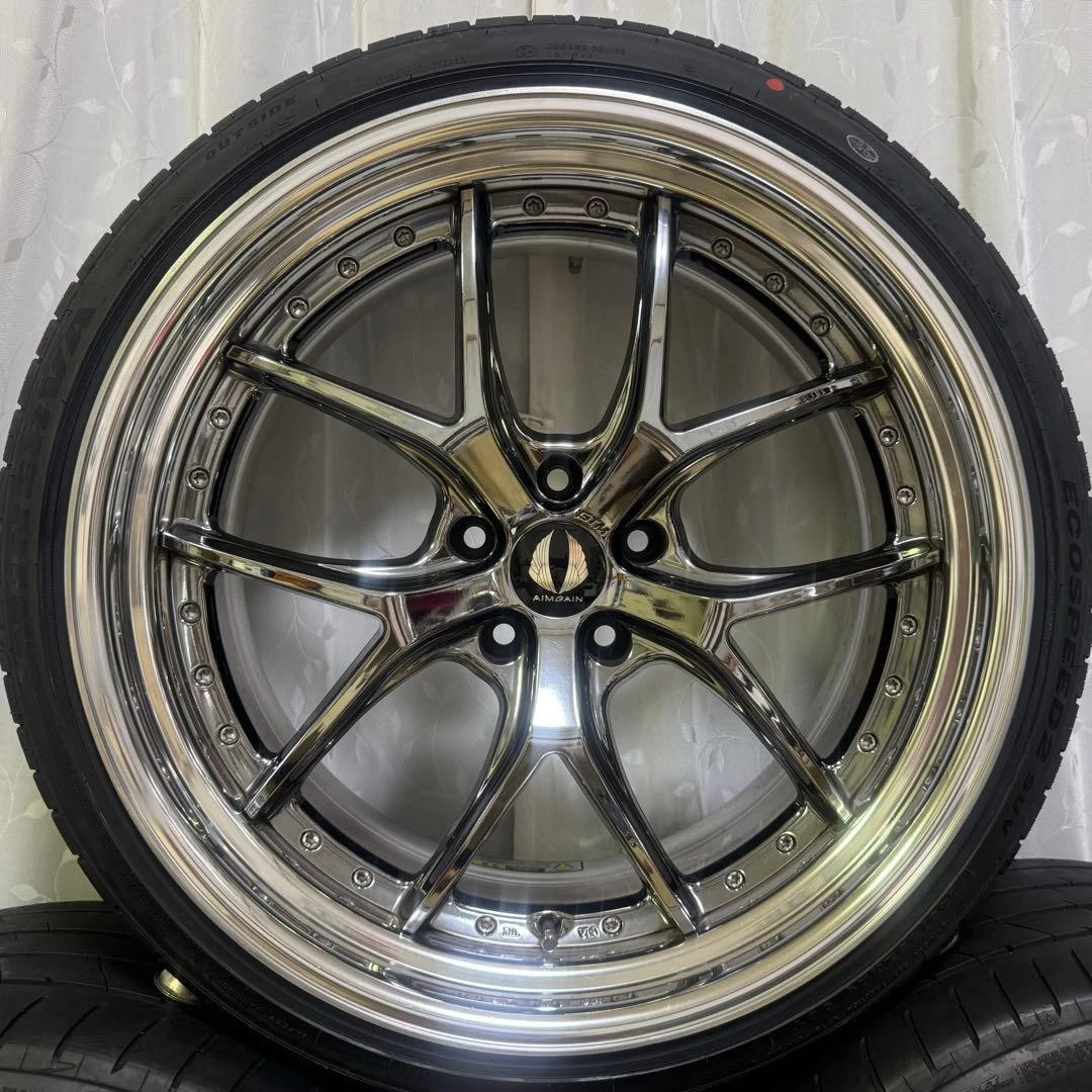 JDM Aimgain GTM21 Wheel and Tire Set for LC500 LS500 etc. No Tires - Image 3