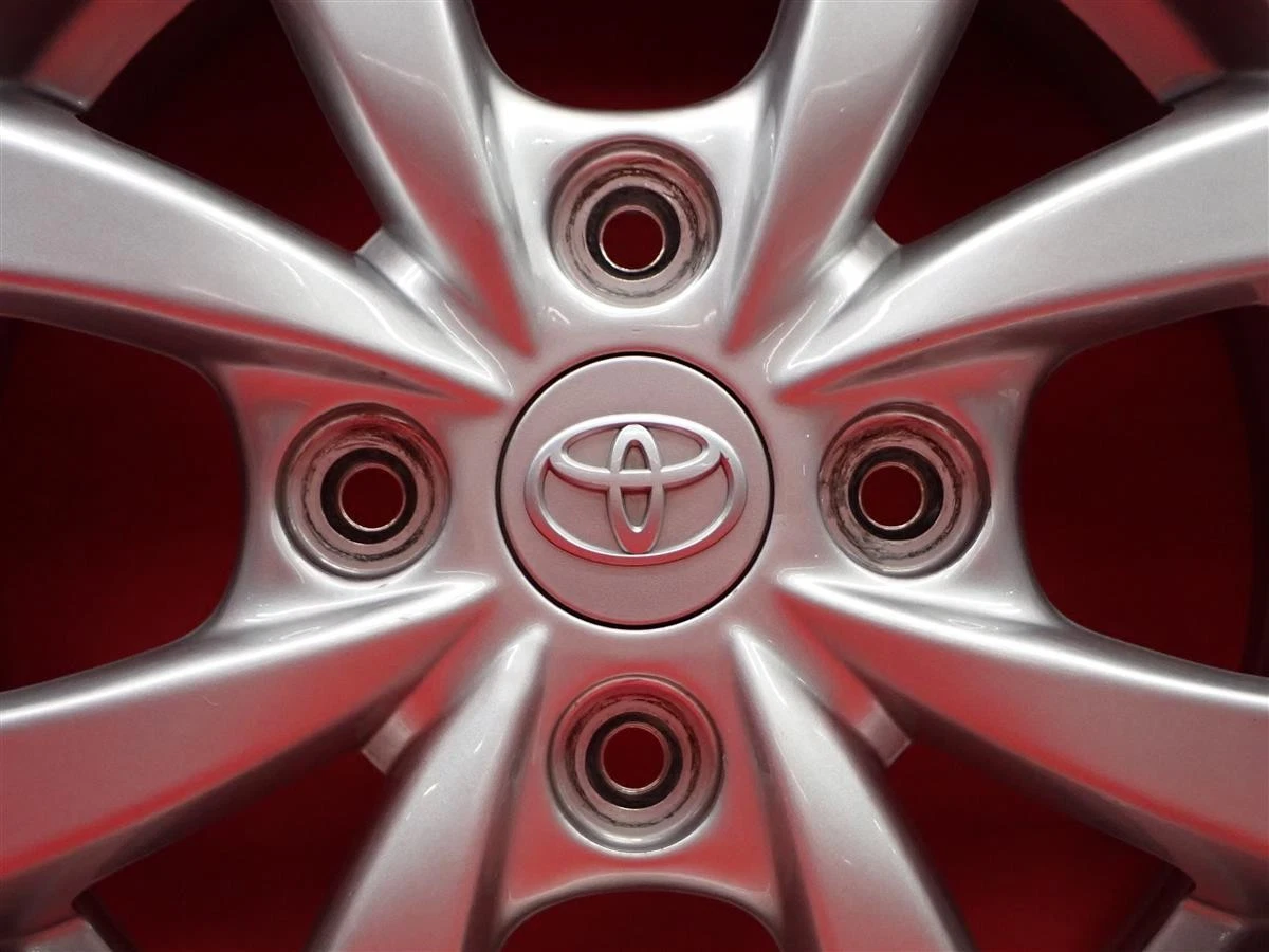 JDM Rare used genuine Toyota Avanza F650 wheels 4Book 5J 14PCD114.3 4x No Tires - Image 8