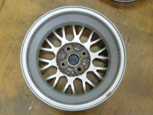 JDM 15-779Beautiful forgingBBS Subaru genuine option 13in 4J +45 wheel No Tires - Image 3