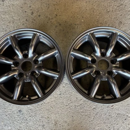 JDM Repainted Watanabe F8F 15-inch 7J 114.3 5H +38 2Book No Tires